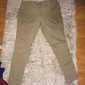 Kaki skinny Jean pants